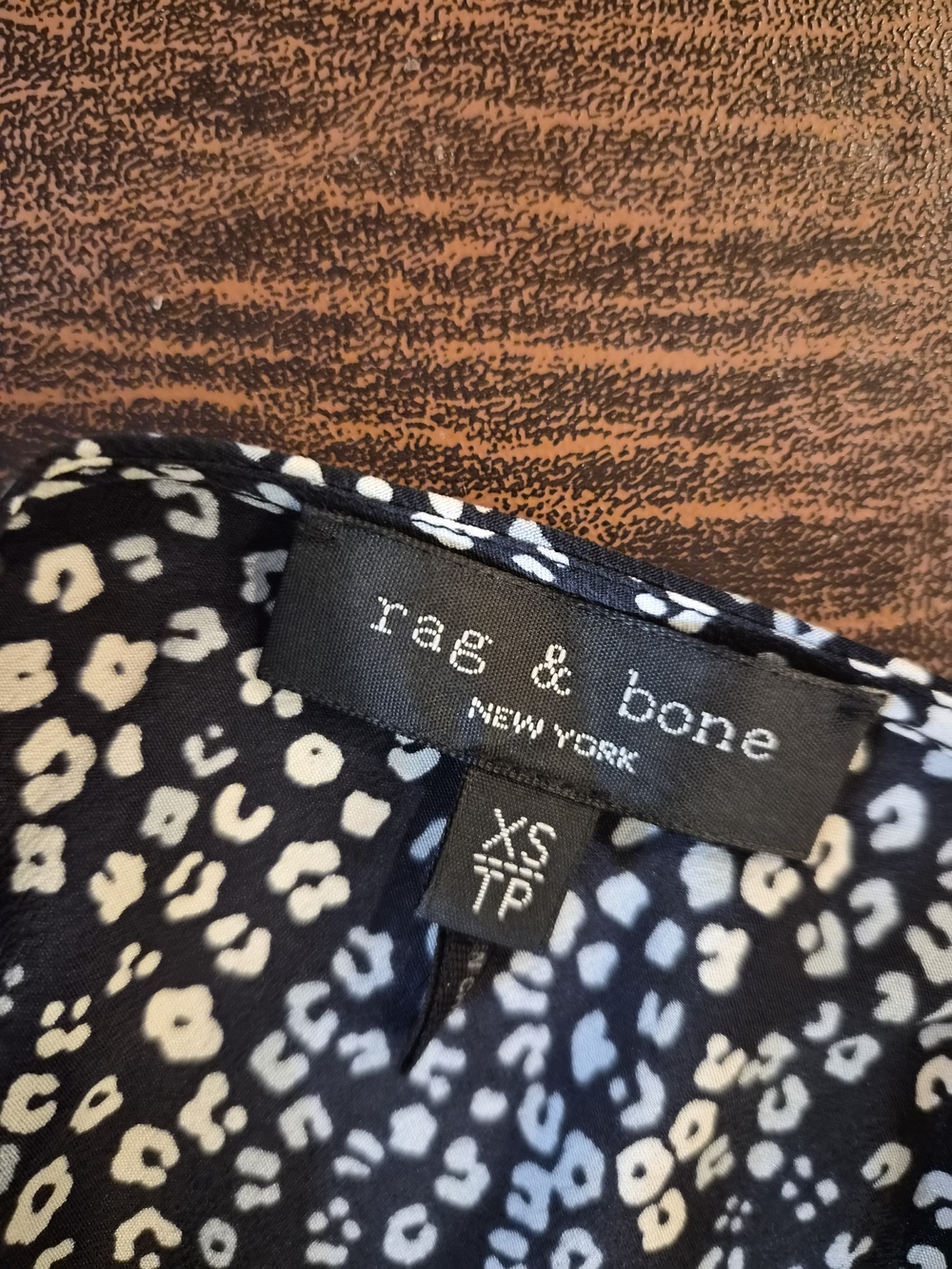 rag & bone Collette 100% Silk Black Maxi Slip Dress with Small Floral Print - Picture 2 of 12